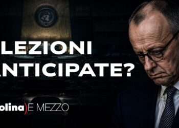 Salone ONU. Friedrich Merz accigliato in primo piano