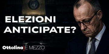 Salone ONU. Friedrich Merz accigliato in primo piano