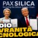 Ursula von der Leyen e Donald Trump mostrano la ratifica della Pax Silica