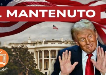 La Casa Bianca. Donald Trump in primo piano