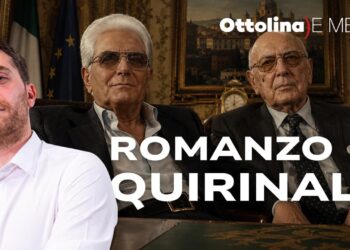 Sergio Mattarella e Giorgio Napolitano. Savino Balzano in primo piano