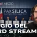 Istante della ratifica della Pax Silica. Davide Martinotti in primo piano