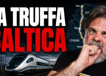 Treno moderno. Giuliano Marrucci si mangia la mano in primo piano