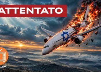 Aereo israeliano precipita in fiamme