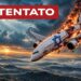 Aereo israeliano precipita in fiamme