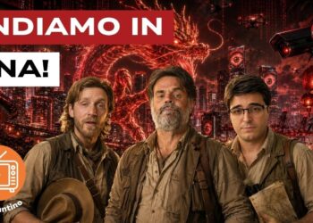 Alessandro Bartoloni Saint-omer, Giuliano Marrucci e Samuele Soddu vestiti da Indiana Jones