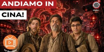 Alessandro Bartoloni Saint-omer, Giuliano Marrucci e Samuele Soddu vestiti da Indiana Jones