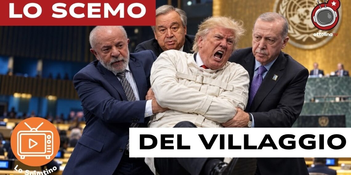 Assemblea delle Nazioni Unite. Lula, António Guterres e Erdogan trattengono Donald Trump in camicia di forza