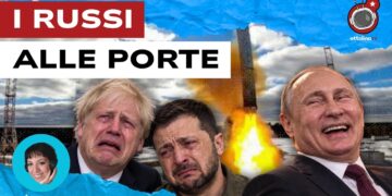 Boris Johnson e Volodymyr Zelensky in lacrime e Vladimir Putin ride