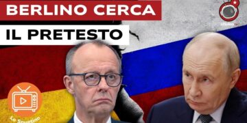 Friedrich Merz e Vladimir Putin
