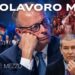 Immagini delle elezioni in Germania con Friedrich Merz nel mezzo. Alessandro Volpi e Claudio Celani in primo piano