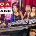 Prostitute thailandesi. Donald Trump vestito da protettore in primo piano