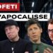 Un data center. Elon Musk, Sam Altman e Dario Amodei in primo piano