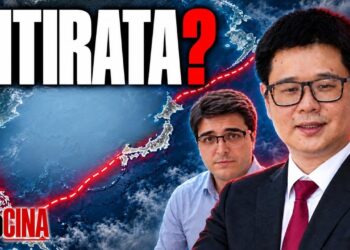 Linea di controllo militare nel Pacifico. Samuele Soddu e Zichen Wang in primo piano