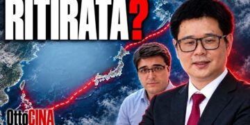 Linea di controllo militare nel Pacifico. Samuele Soddu e Zichen Wang in primo piano