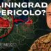 Mappa satellitare con l'exclave di Kaliningrad in evidenza. Il Generale Maurizio Boni in primo piano