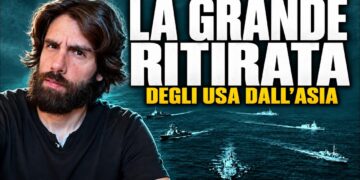 Navi militari nel Pacifico. Davide Martinotti in primo piano